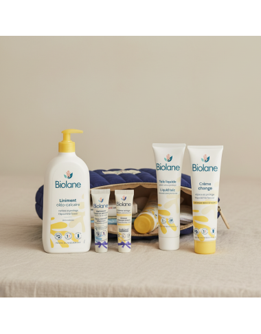 Trousse de Change Biolane Bleue : Le Kit Complet Soins Bébé (Vente en Tunisie)