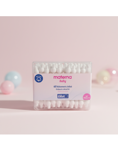 Bâtonnets Coton Materna – Nettoyage Doux et Sécurisé pour Bébé — BabyMam