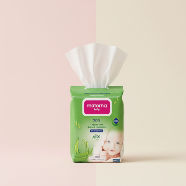 Lingettes Bébé Materna (x200) - Douceur & Propreté | Babymam