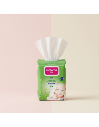 Lingettes Bébé Materna – Propreté et Douceur à Chaque Change (200 lingettes) — BabyMam