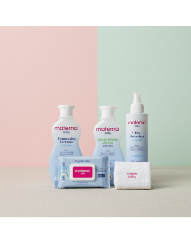 Trousse Bébé Materna : Le Coffret de Soins complet pour Nouveau-né en Tunisie