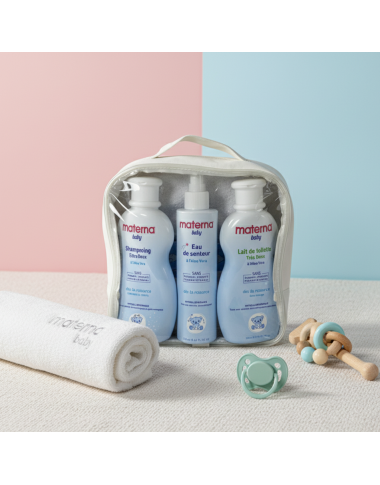 Trousse Bébé Materna : Le Coffret de Soins complet pour Nouveau-né en Tunisie
