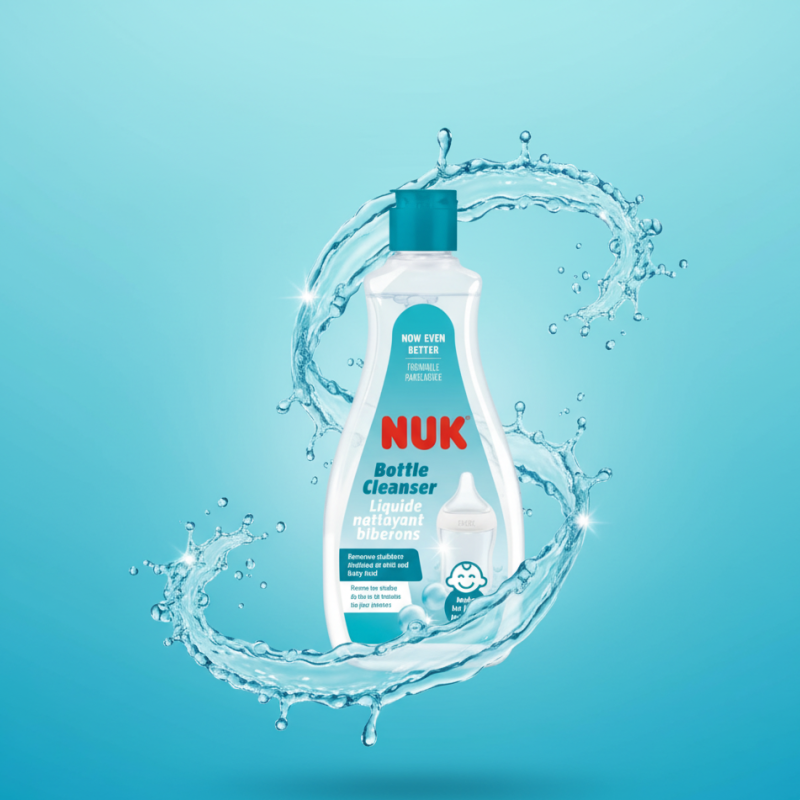 bebe maman nuk liquide vaisselle cuillere plat repas nettoyer  baby mam