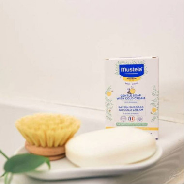 Mustela Savon Surgras (100g) - Nettoyant Nourrissant | Babymam