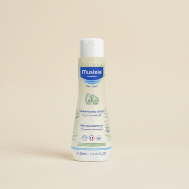 bebe maman MUSTELA SHAMPOOING DOUX 200ML cheveu corps douche bain baby mam