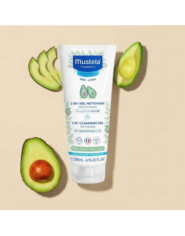 MUSTELA 2EN1 CHEVEUX ET CORPS 200ML — BabyMam