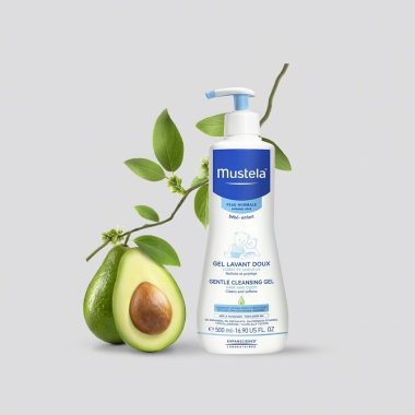 Mustela Gel Lavant Doux (500ml) - Corps & Cheveux | Babymam