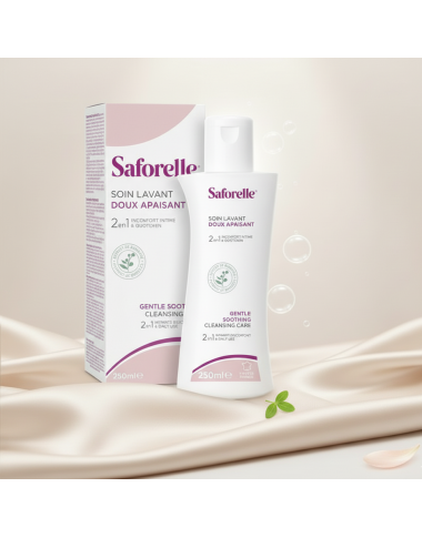 Saforelle Soin Lavant Doux (100 ml) : Format Voyage & Hygiène Intime en Tunisie