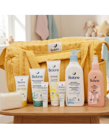 Biolane Sac de Maternité Complet Jaune | Babymam