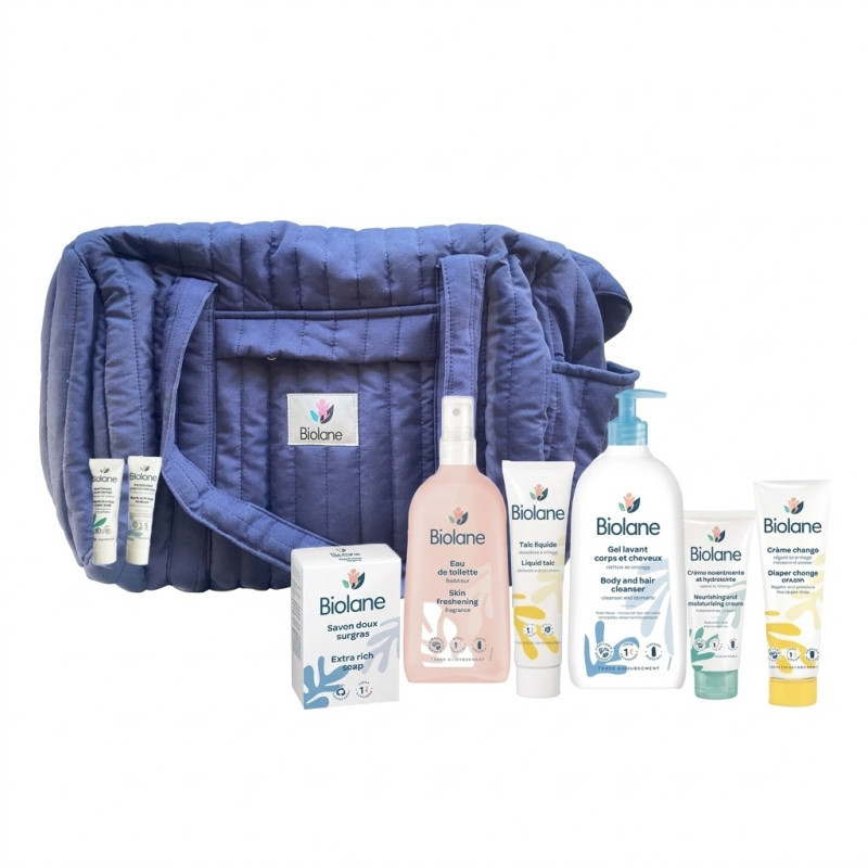 BIOLANE SAC MATERNITE BLEU — BabyMam