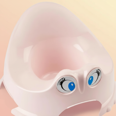 Pot Bébé Rigolo Thermobaby Rose | Ludique & Ergonomique | Babymam