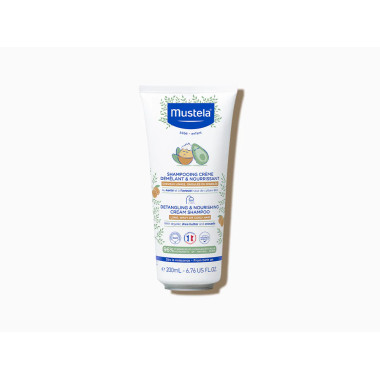 MUSTELA SHAMPOING CREME DEMELANT ET NOURRISSANT 200ML