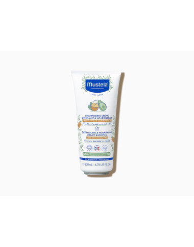MUSTELA SHAMPOING CREME DEMELANT ET NOURRISSANT 200ML