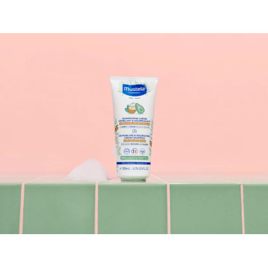 MUSTELA SHAMPOING CREME DEMELANT ET NOURRISSANT 200ML