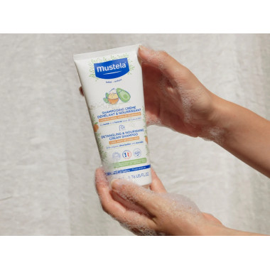 MUSTELA SHAMPOING CREME DEMELANT ET NOURRISSANT 200ML