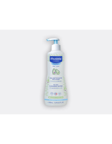 bebe maman mustela eau nettoyant 500ml sans rinçage parfume senteur baby mam