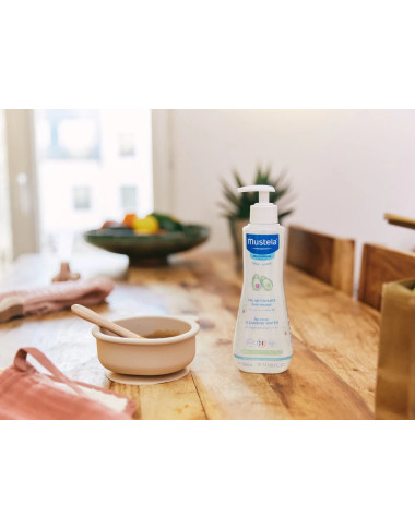 Mustela Eau Nettoyante (500ml) - Visage & Siège Bébé | Babymam