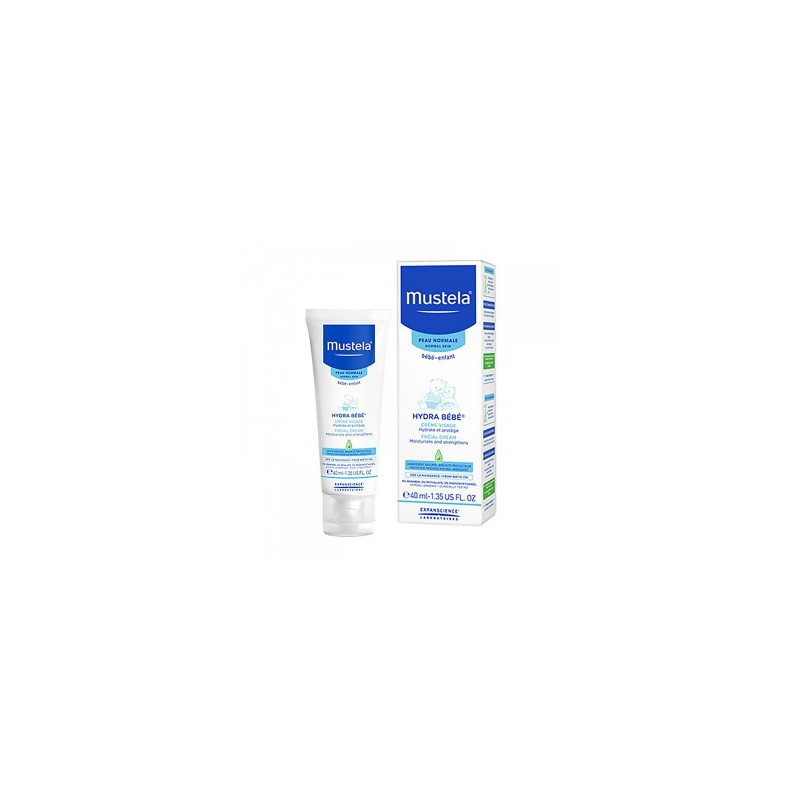 MUSTELA HYDRA BEBE CREME VISAGE 40ML