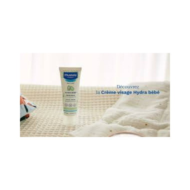 MUSTELA HYDRA BEBE CREME VISAGE 40ML
