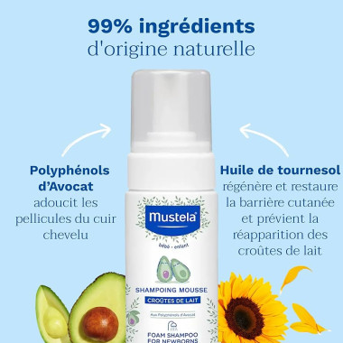 MUSTELA SHAMPOING MOUSSE NOURRISSANT 150ML