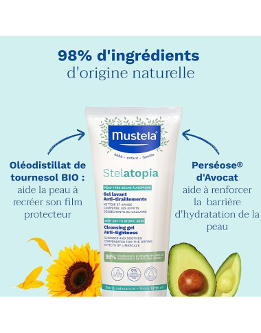 MUSTELA STELATOPIA GEL LAVANT 200ML