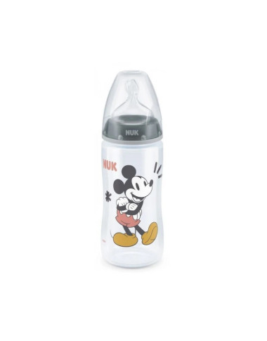 NUK FIRST CHOICE BIBERON MICKEY MOUSE 6-18 MOIS 300ML
