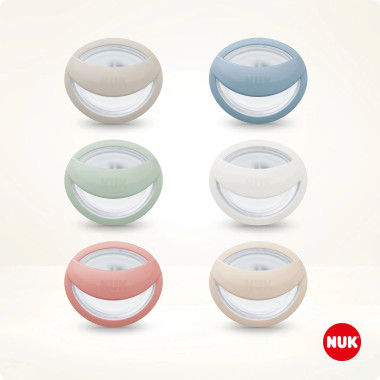 NUK SUCETTES MOMMY FEEL 0-9M BT/2