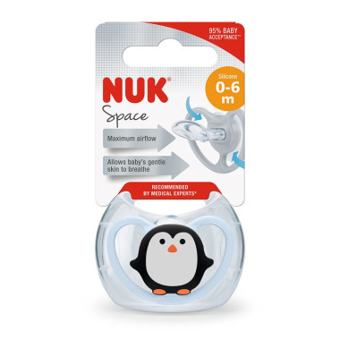 NUK SUCETTE SPACE 1 ERE AGE 0-6 M