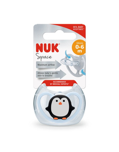 NUK SUCETTE SPACE 1 ERE AGE 0-6 M