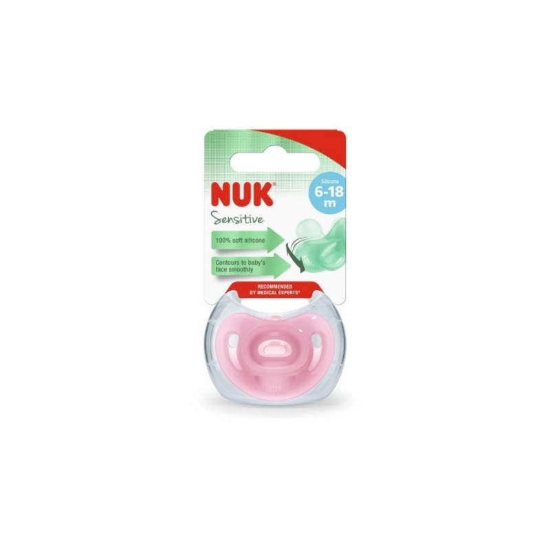 NUK Sucette Sensitive 6-18 Mois – Bébé Confort Tunisie